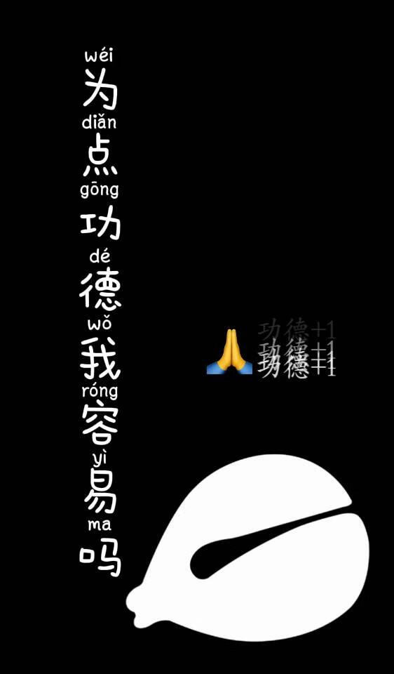 我为功德付出的太多